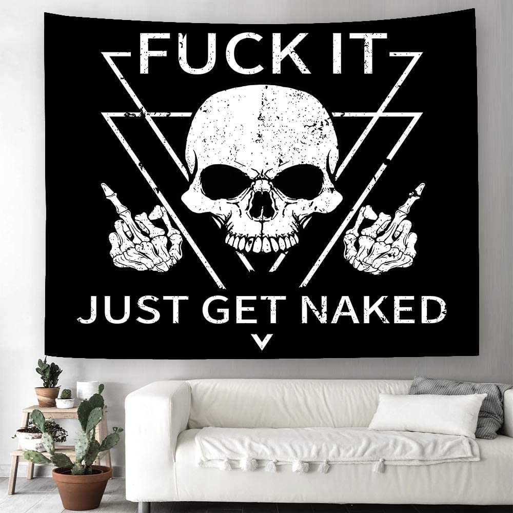 Get Naked Tapestry - Quote Tapestry | Tapestry Girls