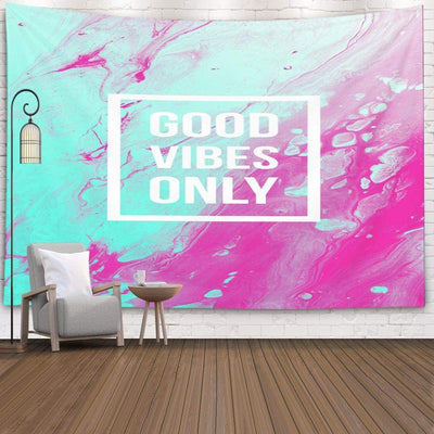 Good Vibes Neon Tapestry - Tapestry Girls