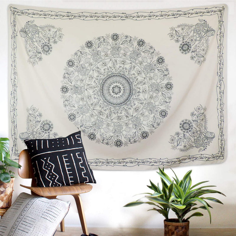 Ghost Mandala Tapestry - Tapestry Girls