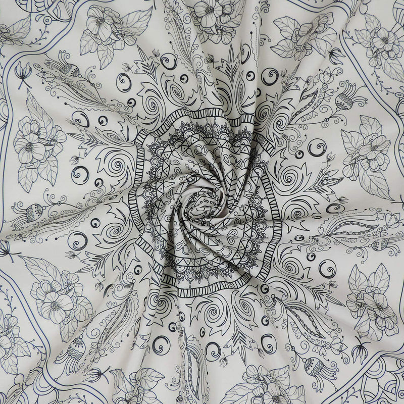 Ghost Mandala Tapestry - Tapestry Girls