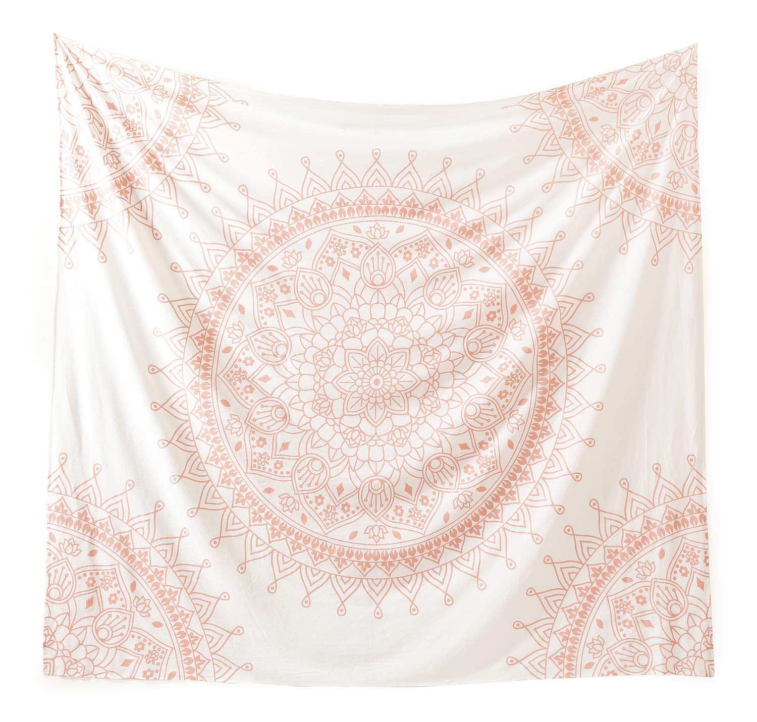 Rose gold mandala cheap tapestry