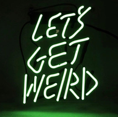 Get Weird Neon Sign - Tapestry Girls