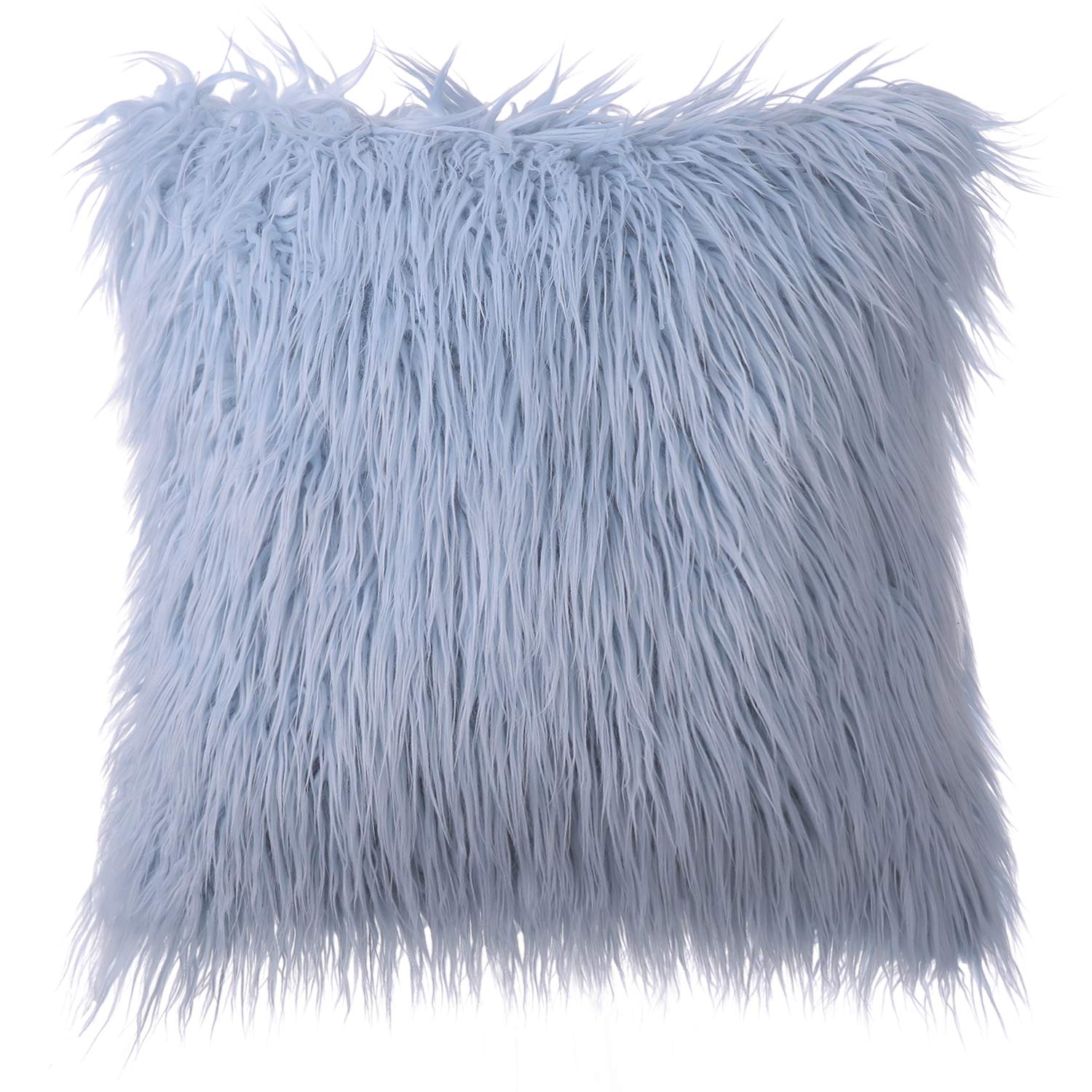 Blue fluffy pillows 2025