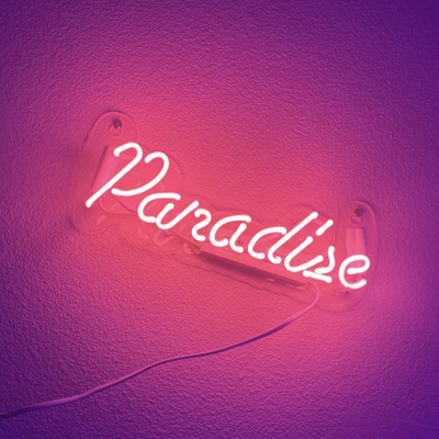 Paradise Neon Sign - Tapestry Girls