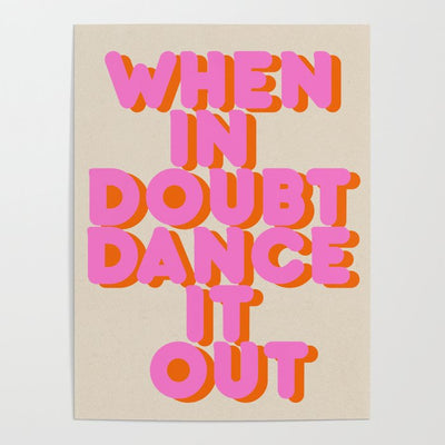 Dance It Out Poster - Tapestry Girls