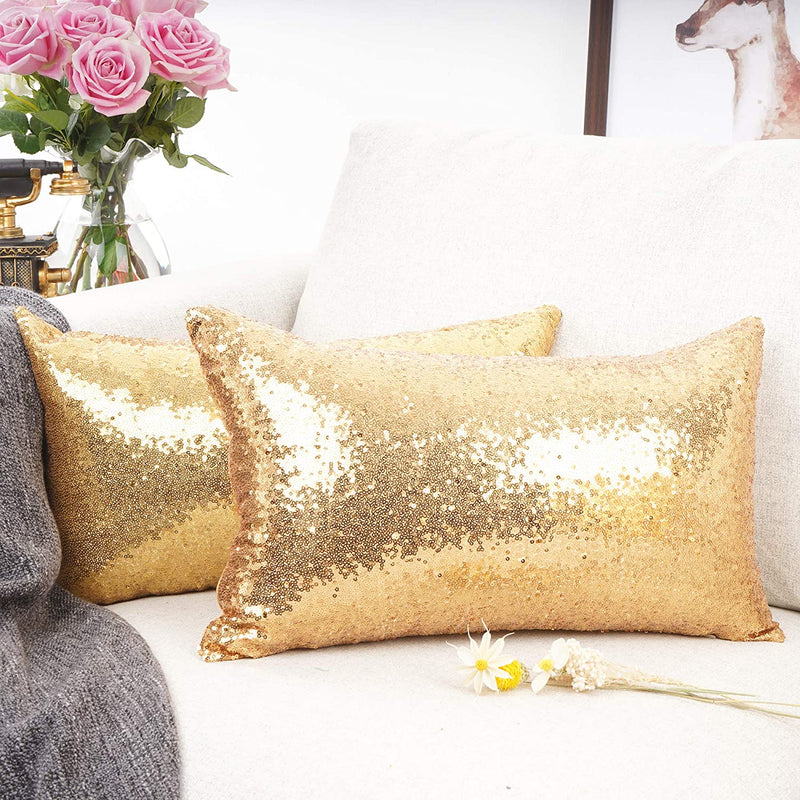 Metallic Gold Pillows - Tapestry Girls