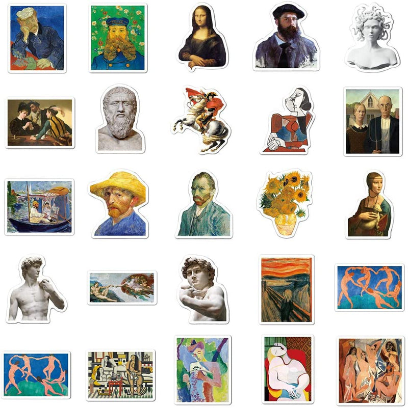 Art Masterpieces Sticker Pack
