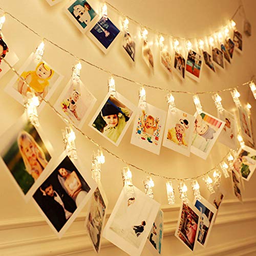 30 LED Photo Clips - Tapestry Girls