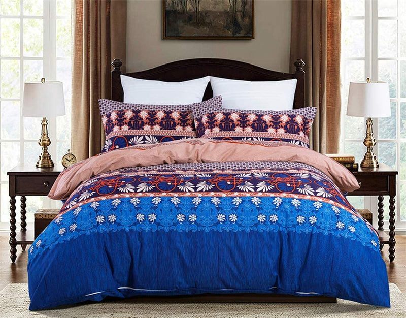 Blue Bohemian Bedding