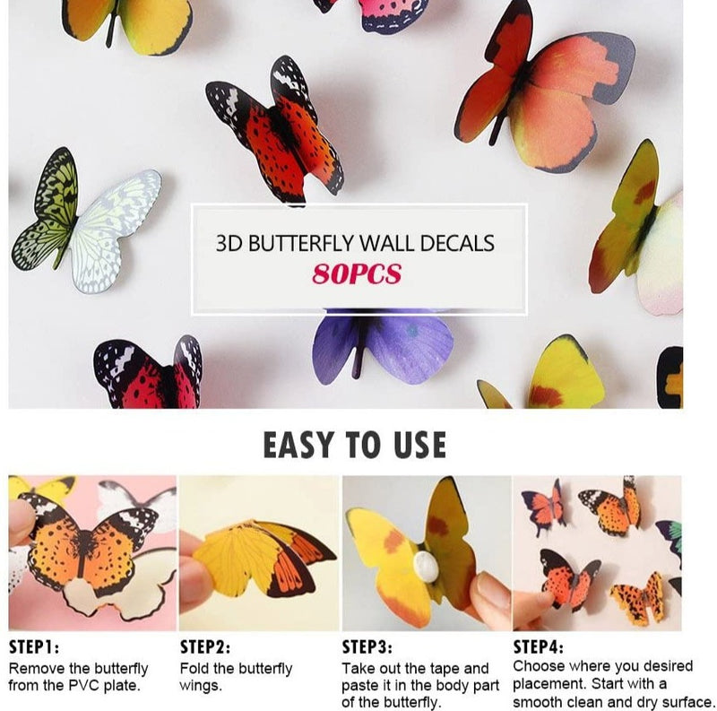 Floating Butterfly Decor