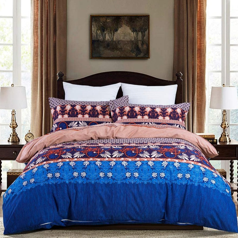Blue Bohemian Bedding