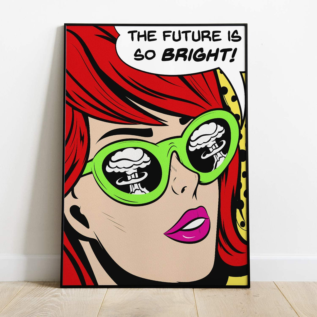The Future Is So Bright Poster - Poster for Dorm | Tapestry Girls