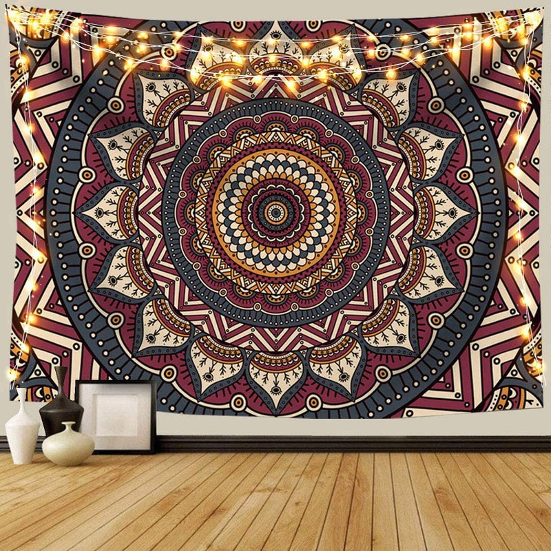 Amber Paisley Tapestry