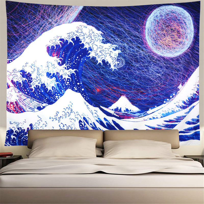 Abstract Wave Tapestry - Tapestry Girls