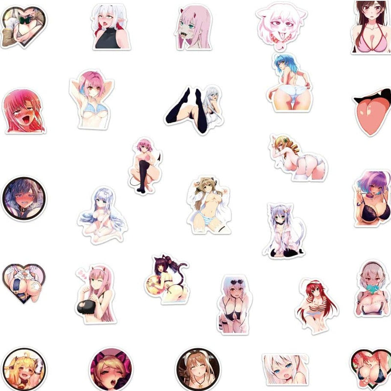 Anime Hot Girl Sticker Pack