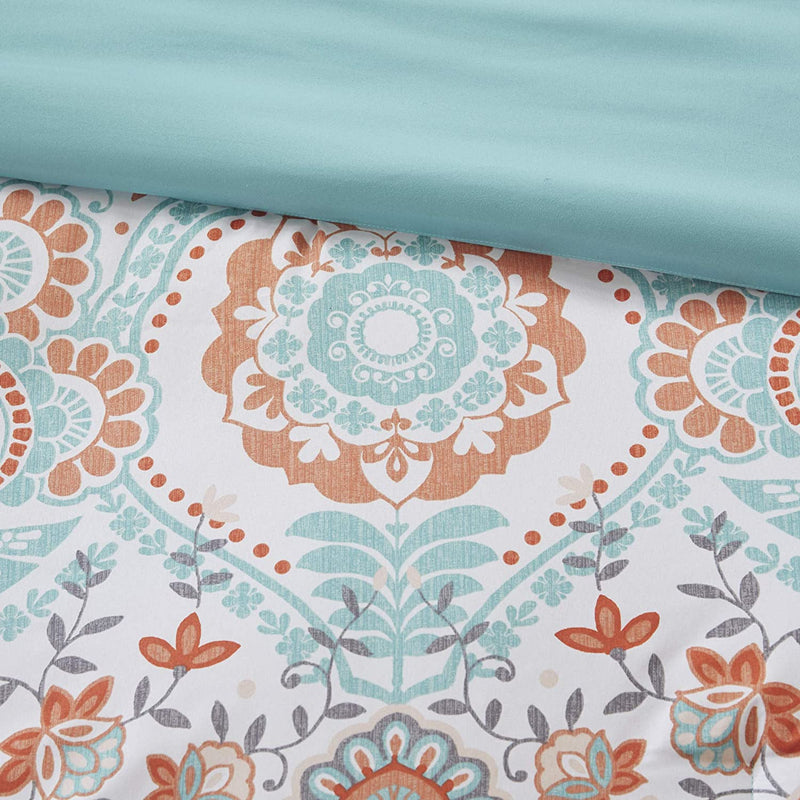 The Floral Paisley Aqua Bed Set - Tapestry Girls