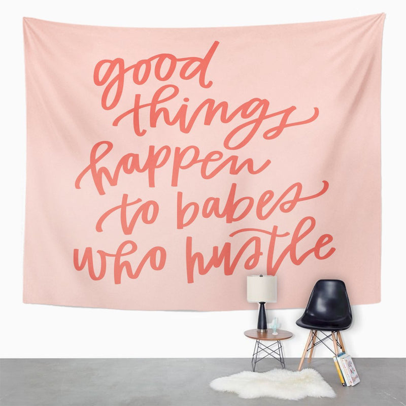 Babes Who Hustle Tapestry - Tapestry Girls