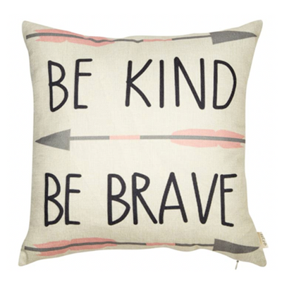 Be Brave Pillow - Tapestry Girls