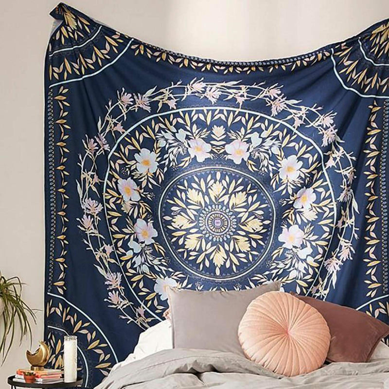 Navy Floral Tapestry - Tapestry Girls