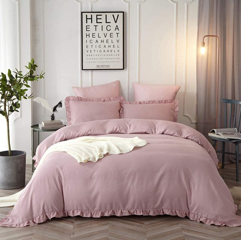 The Ruffled Blush Bed Set - Tapestry Girls