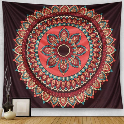 Auburn Mandala Tapestry - Tapestry Girls