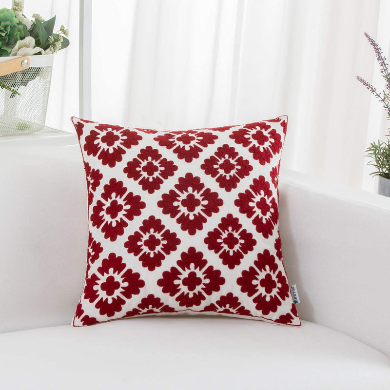 Burgundy Diamond Pillow - Tapestry Girls