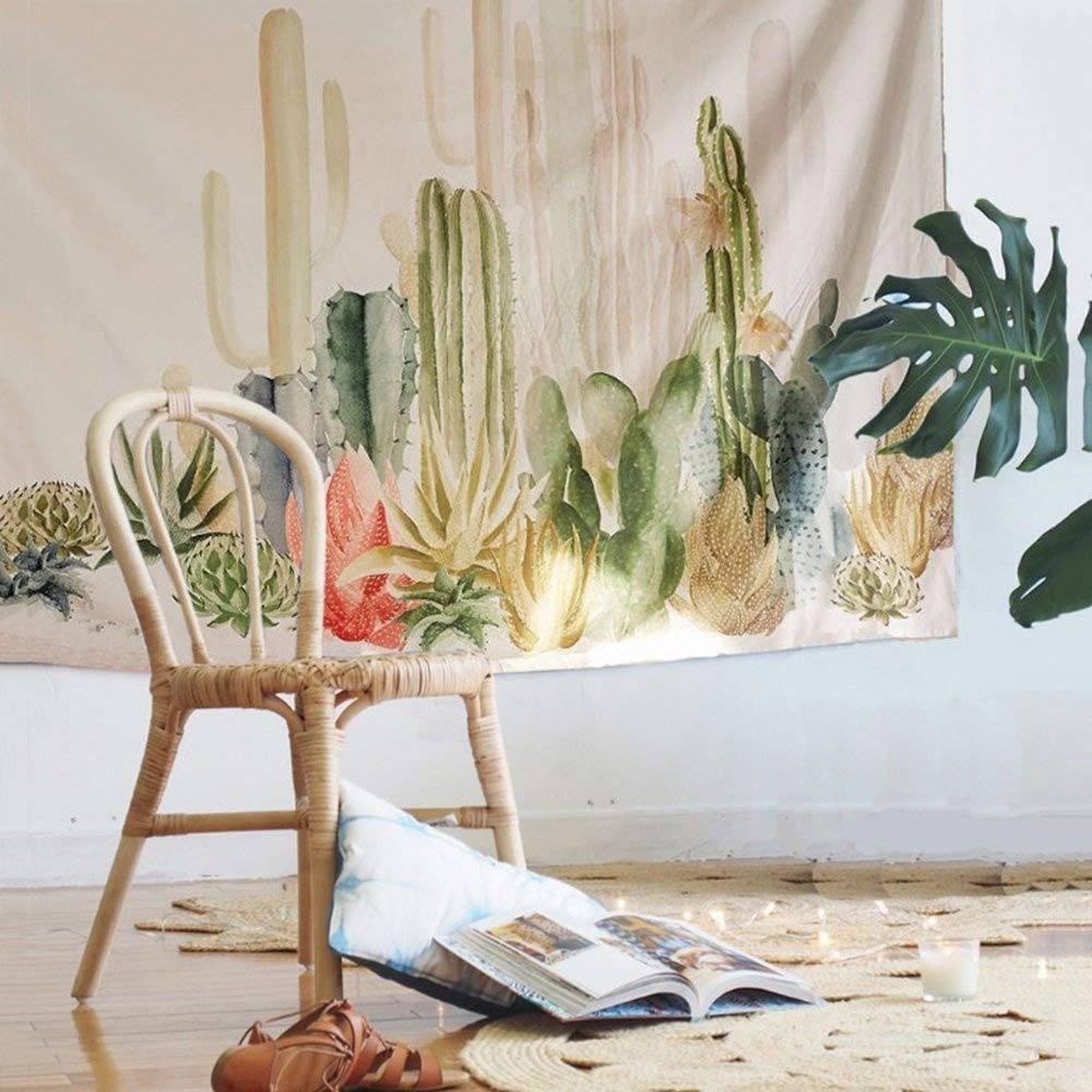 succulents tapestry The Cactus Tapestry Large