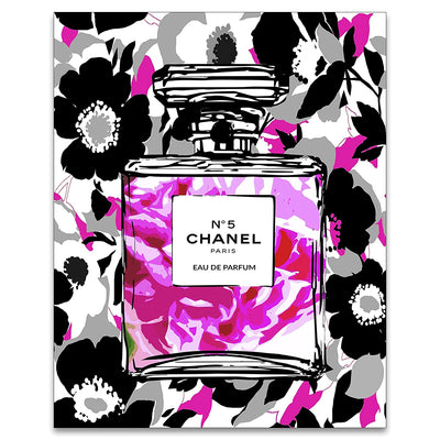 Chanel Pink Poster - Poster for Dorm | Tapestry Girls
