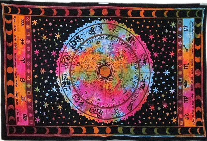 Colorful Zodiac Tapestry - Tapestry Girls