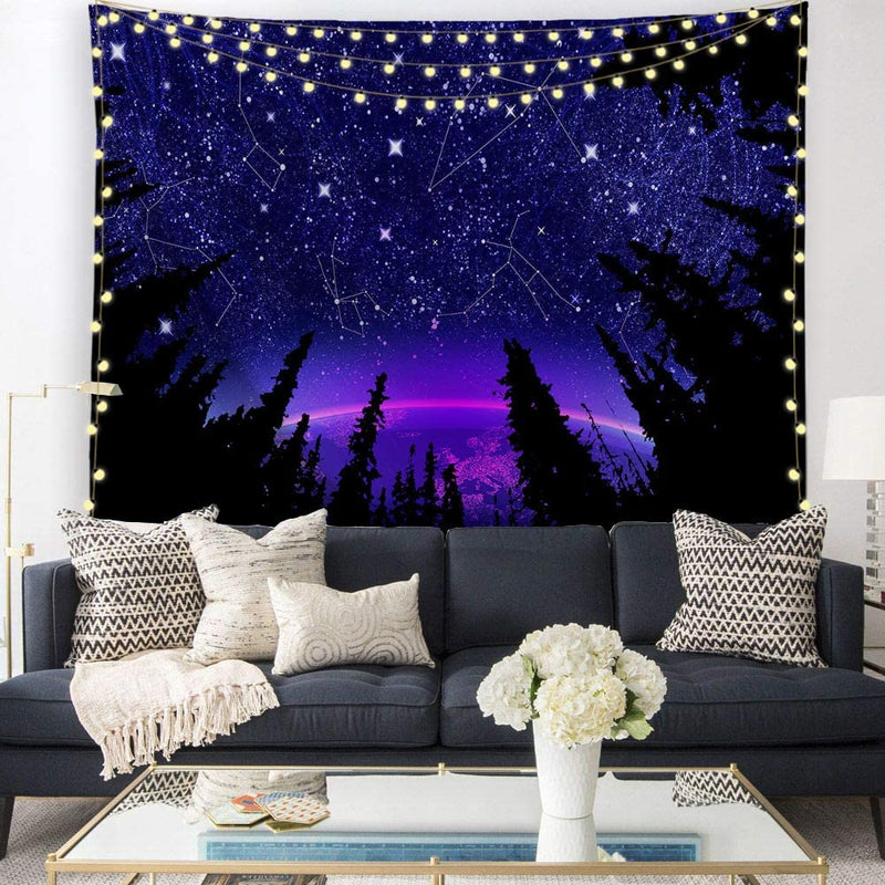 Constellation Forest Tapestry - Tapestry Girls