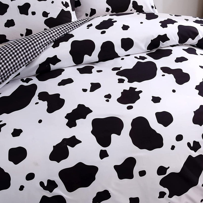 Cow Print Bed Set