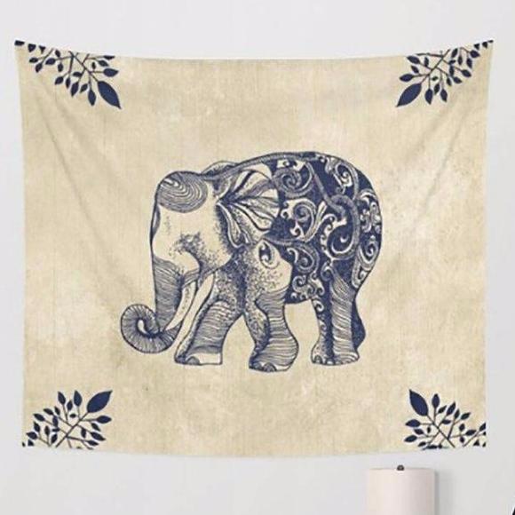 Native Creme Elephant - Tapestry Girls