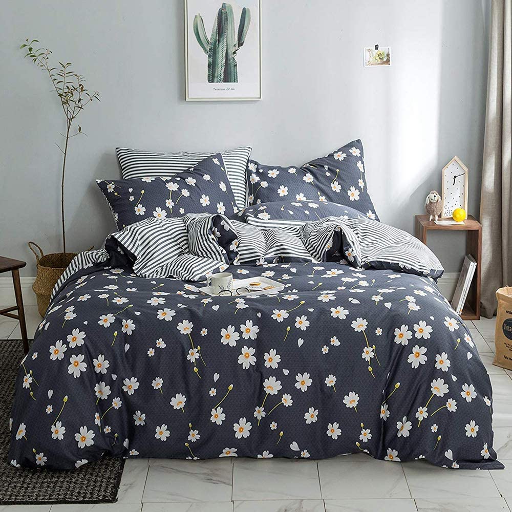 Pack of 12 Floral Double Bedsheets (12BS1)