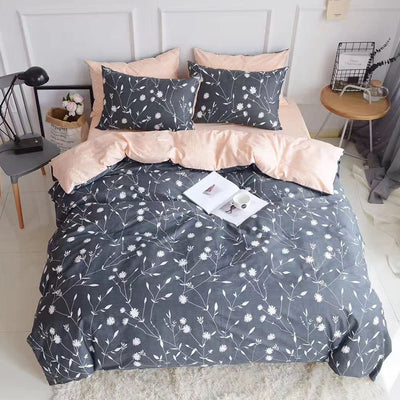 The Floral Navy Bed Set - Tapestry Girls