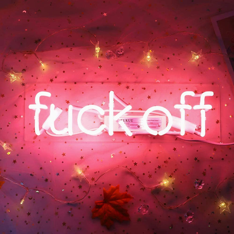 F*ck Off Neon Sign - Tapestry Girls