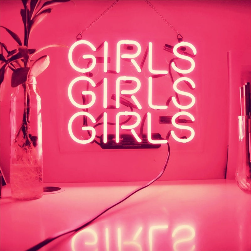 Girls Neon Sign - Tapestry Girls
