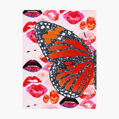 Glow Girl Butterfly Poster - Tapestry Girls