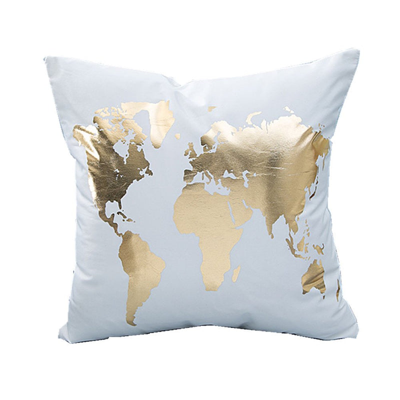Gold World Pillow - Tapestry Girls