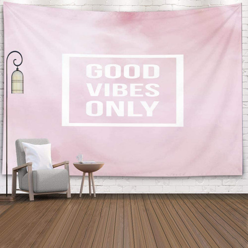 Good Vibes Pink Tapestry - Tapestry Girls