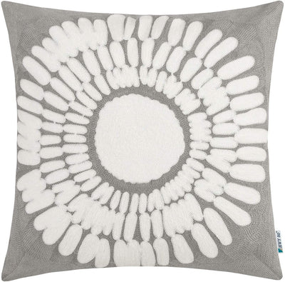 Gray Sunflower Pillow - Tapestry Girls