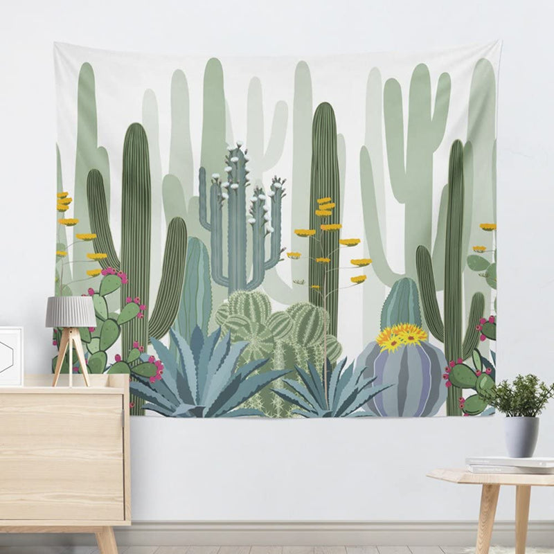 Green Cactus Tapestry - Tapestry Girls