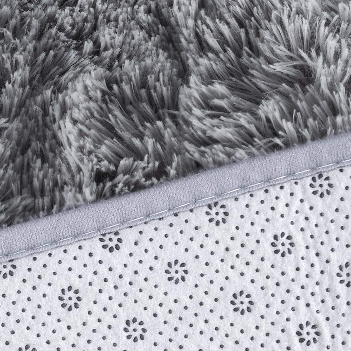 Grey Plush Rug - Fluffy Rugs | Tapestry Girls