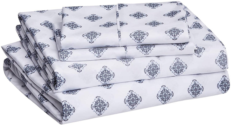Damask Grey Sheet Sets - Tapestry Girls