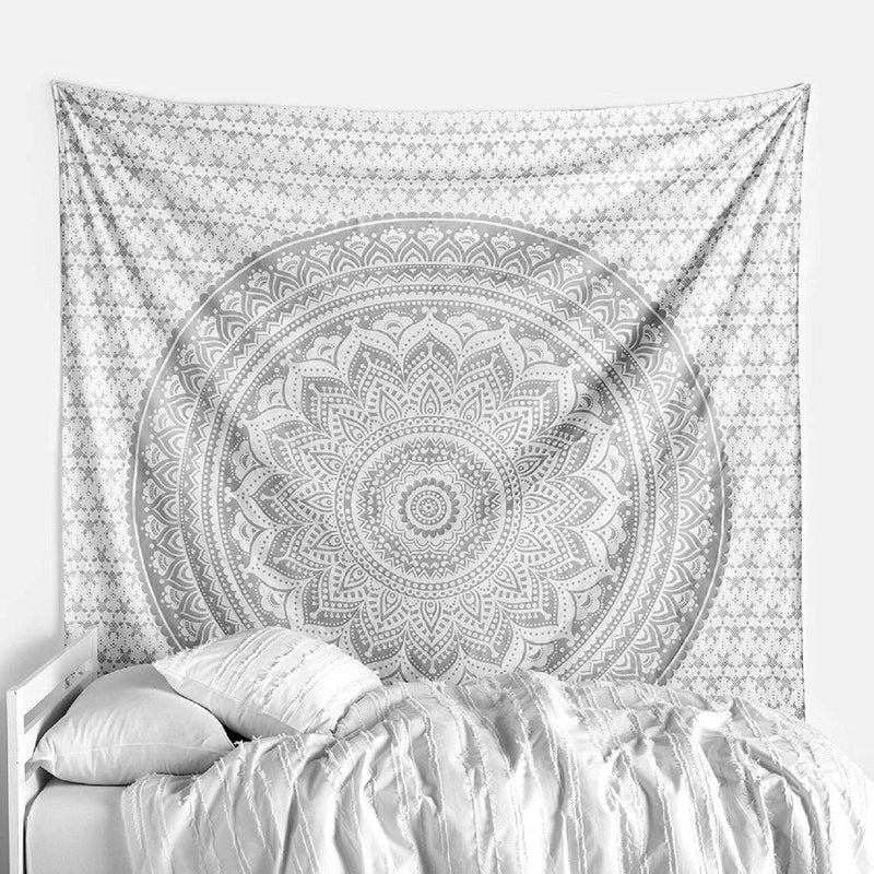 Indian White Tapestry