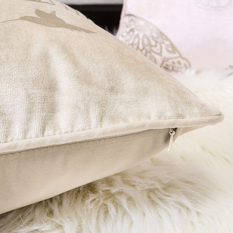 Ivory Bird Luxury Pillow - Tapestry Girls