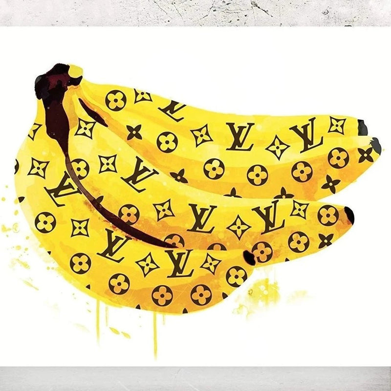 Louis Vuitton Banana Poster - Tapestry Girls