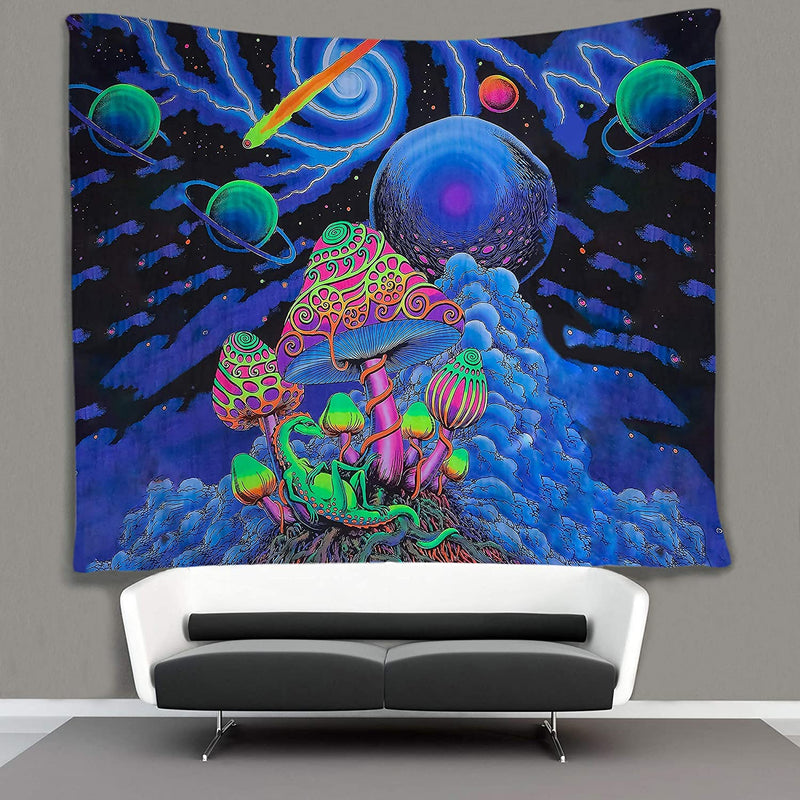Magic Mushrooms Tapestry - Tapestry Girls