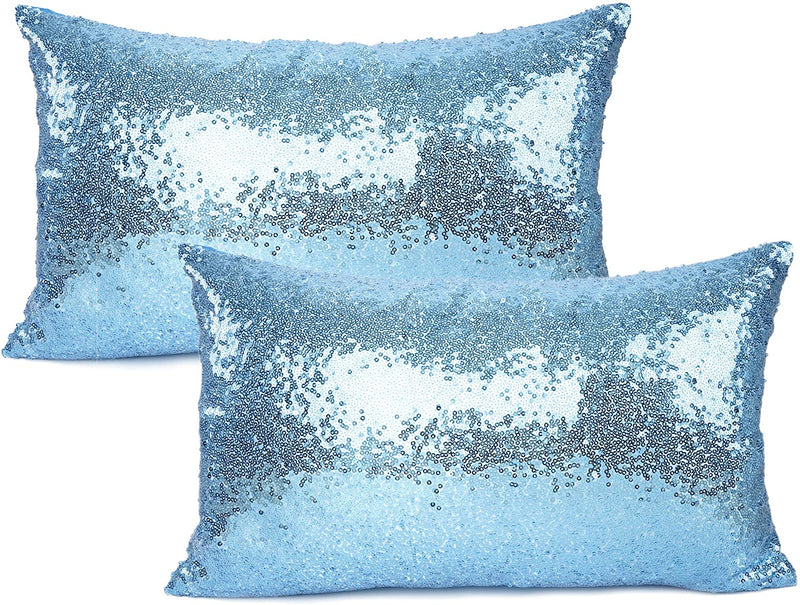 Metallic Blue Pillows - Tapestry Girls