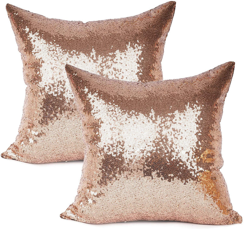Metallic Brown Pillows - Tapestry Girls