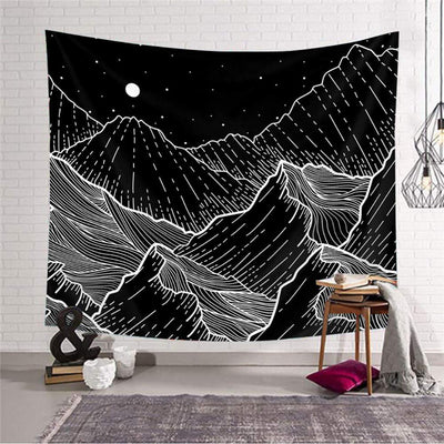 Mountain Night Tapestry - Tapestry Girls